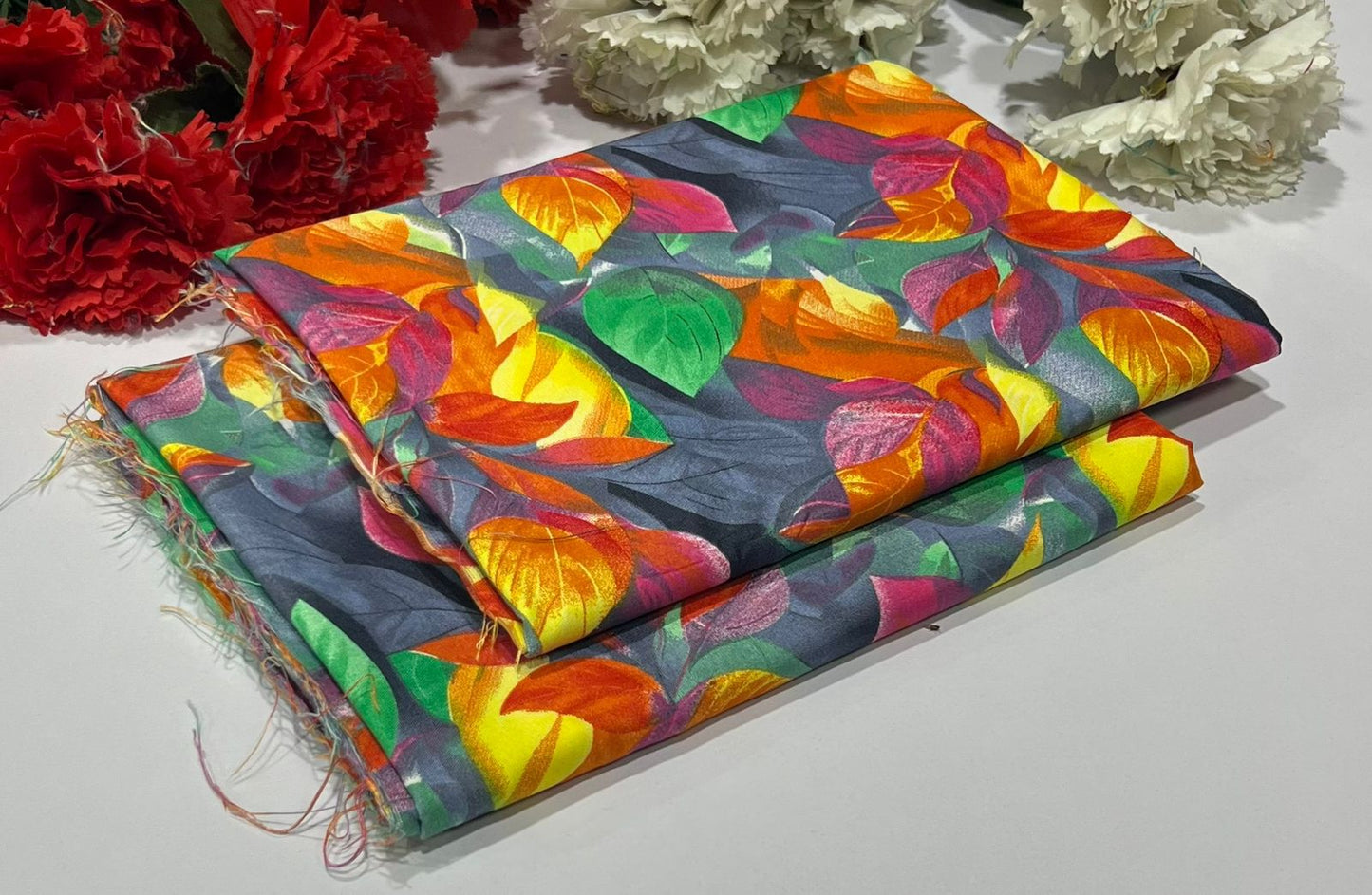 Ladies 2-Piece – Micro Polo Cotton with Floral Print | D-089