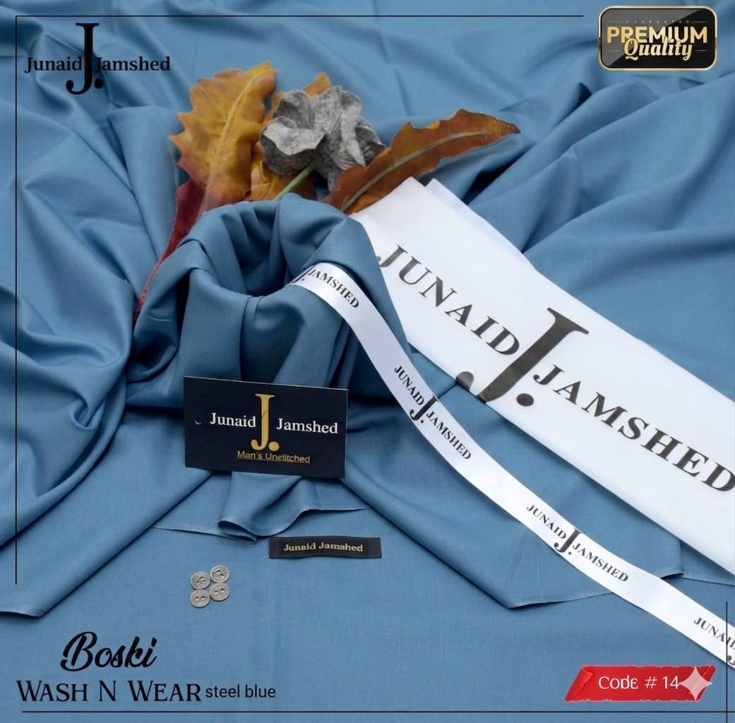 J. Junaid Jamshed Steel Blue