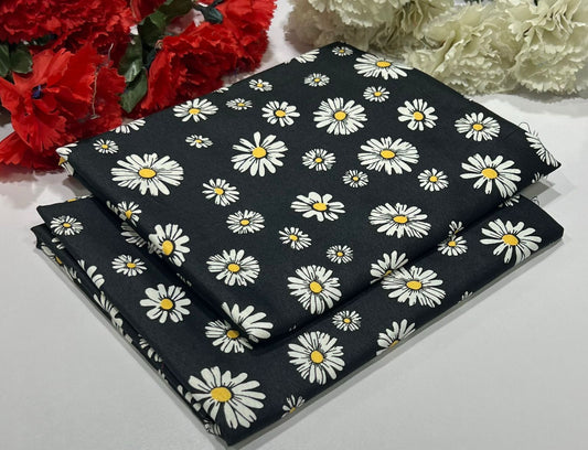 Ladies 2-Piece – Micro Polo Cotton with Floral Print | D-03