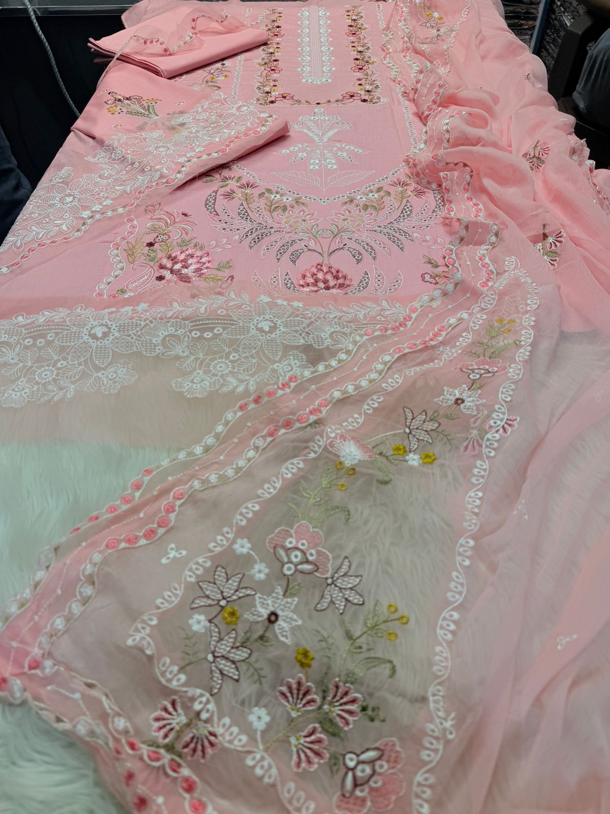 🌻 SUNDAR COLLECTION – SUMMER CASUAL COLLECTION 🌻  ALHAMDULILLAH – ANEELAS 3PC SUIT Code: 7316 | Premium Summer Arrival