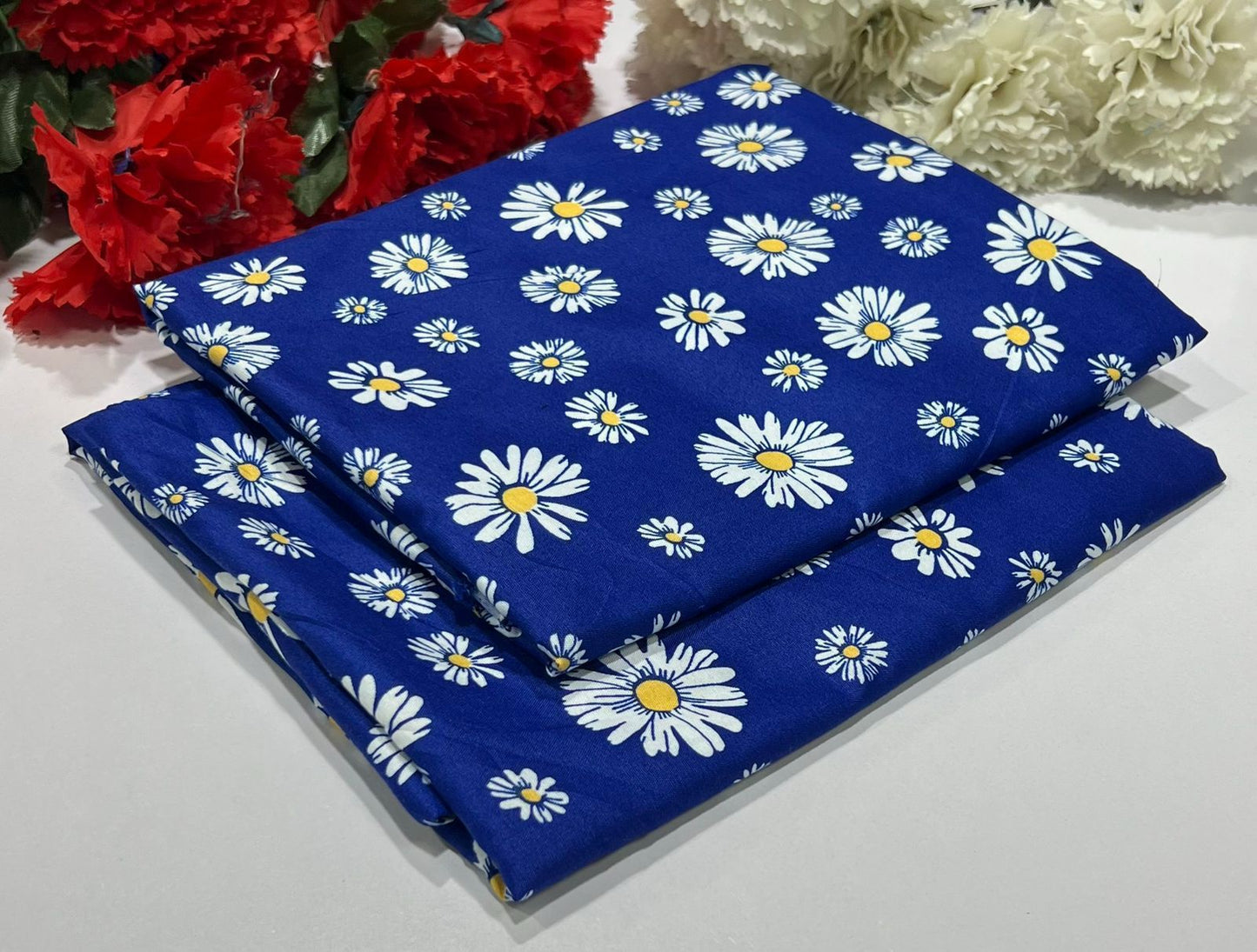 Ladies 2-Piece – Micro Polo Cotton with Floral Print | D-01