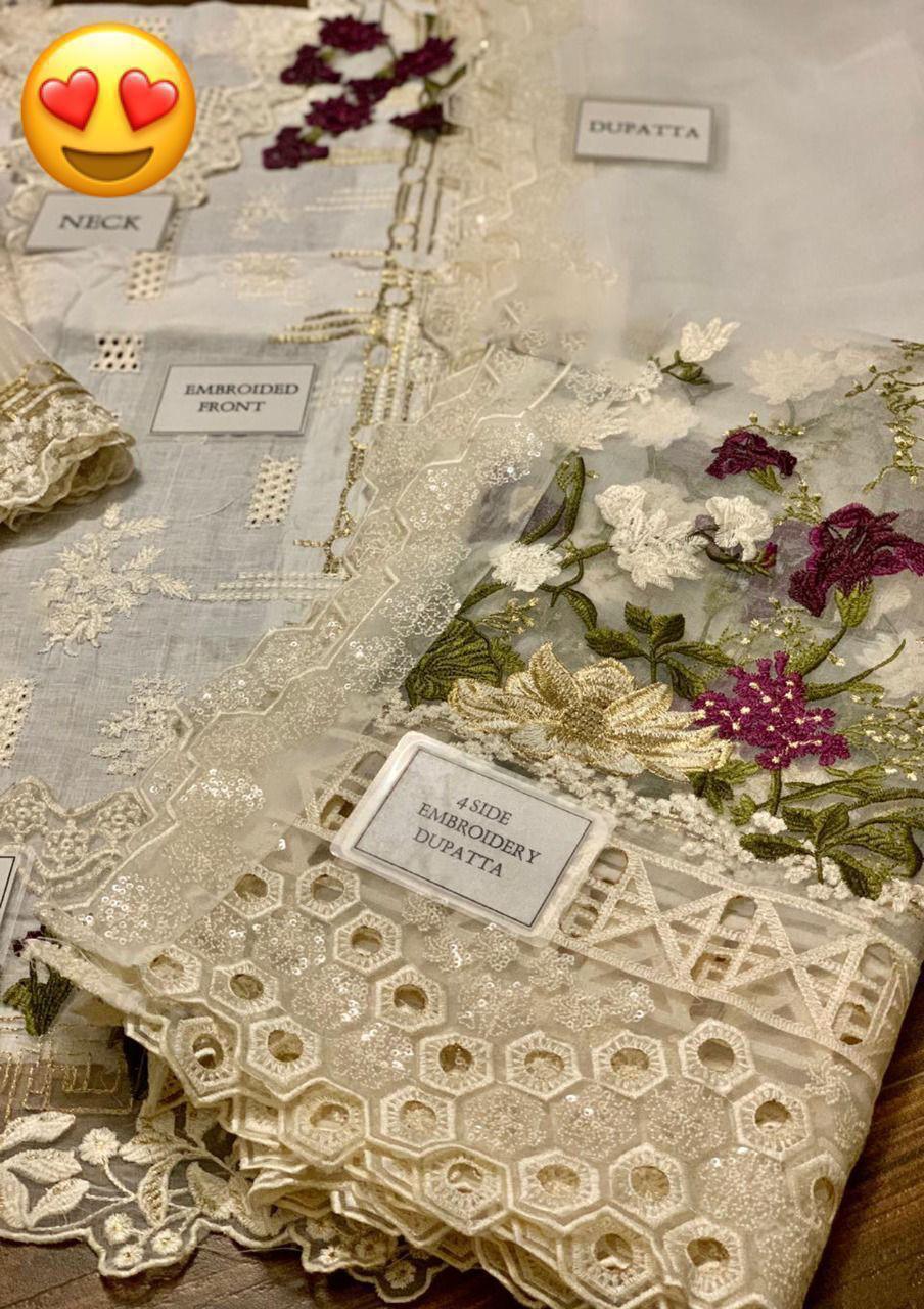 🌸 SUNDAR COLLECTION – LUXURY SUMMER COLLECTION 2026 🌸  ELAF Inspired Premium Embroidered 3PC Suit Article: EL#01 Crystal-22