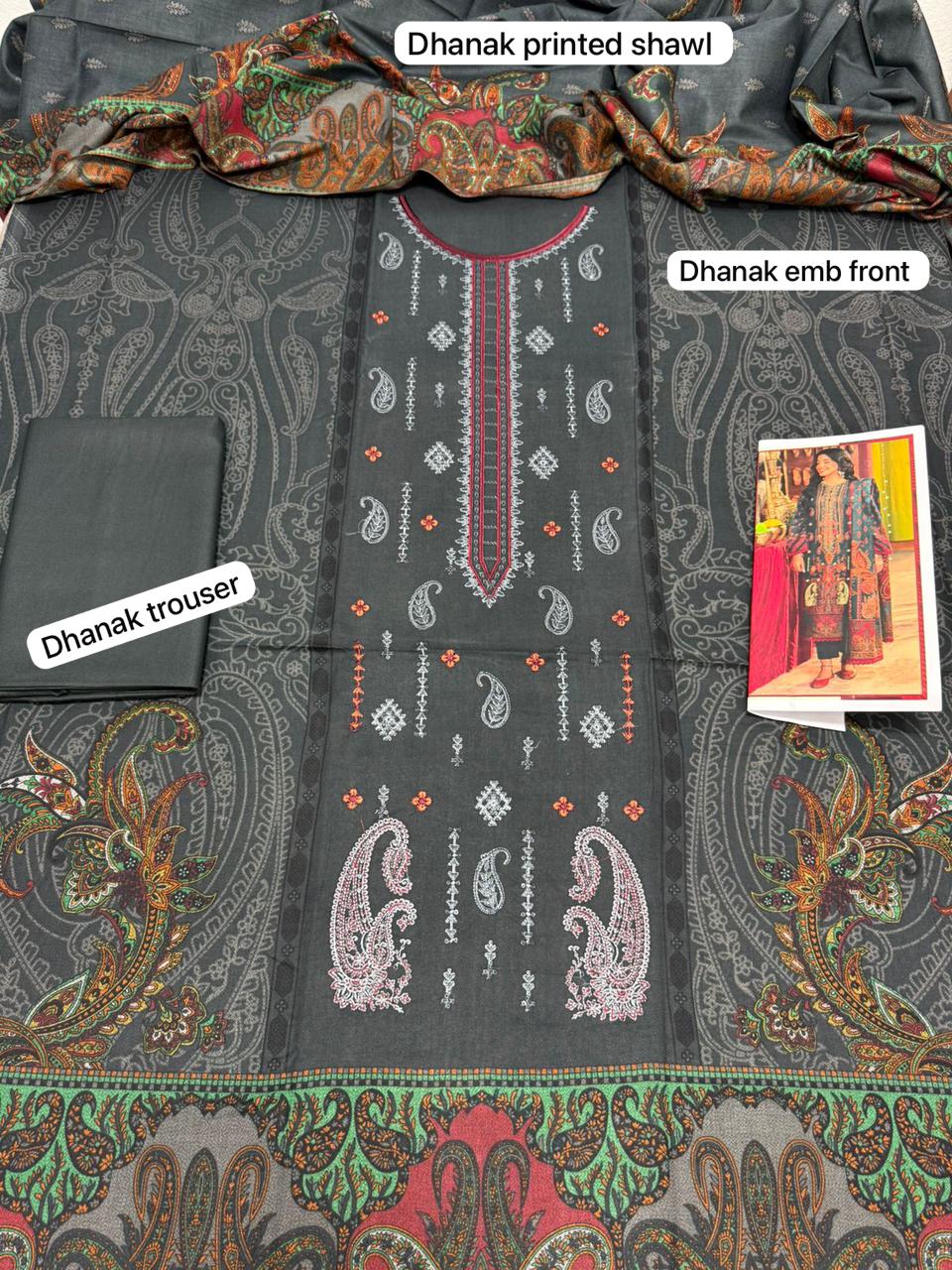 MOST DEMANDING EDITION 03PCS UNSTITCHED SUIT