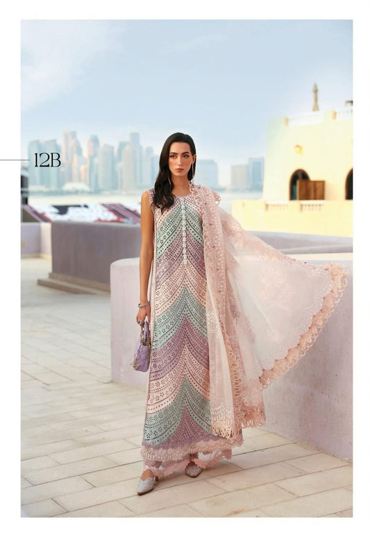🌸 SUNDAR COLLECTION – PREMIUM SUMMER COLLECTION 2026 🌸  Maria B Inspired (Hit Code) Luxury 3PC Suit