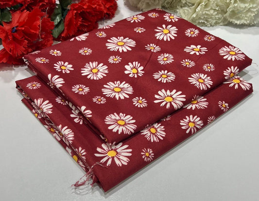 Ladies 2-Piece – Micro Polo Cotton with Floral Print | D-06