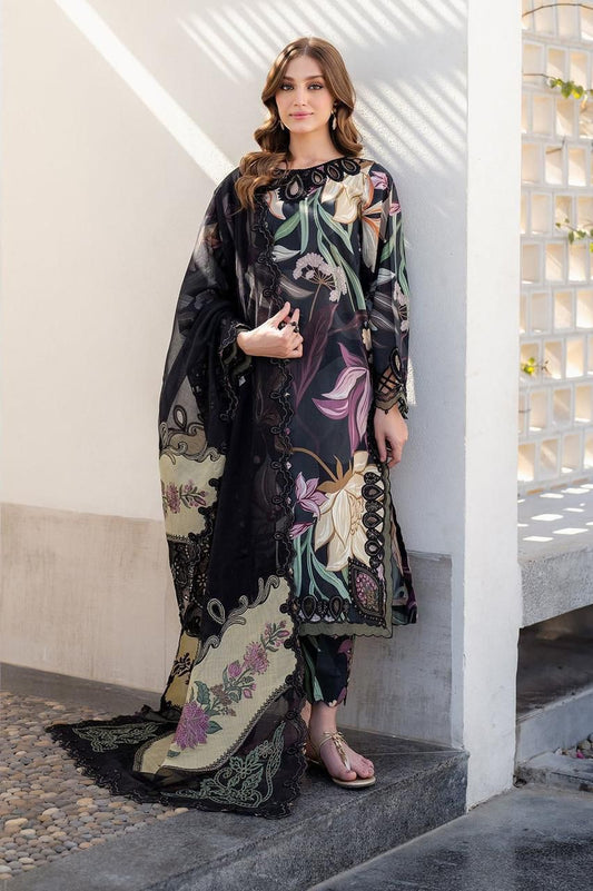 🌸 SUNDAR COLLECTION – SUMMER COLLECTION 2026 🌸  Baroque Inspired Design – Latest Arrival Design Code: UF-4090 | 3PC Unstitched Suit