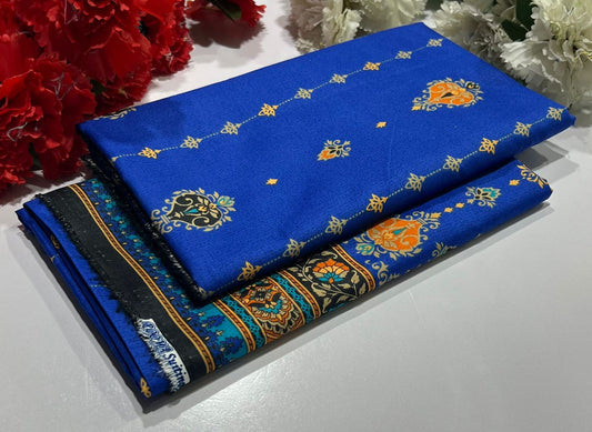 Ladies 2-Piece – Micro Polo Cotton with Floral Print | D-085