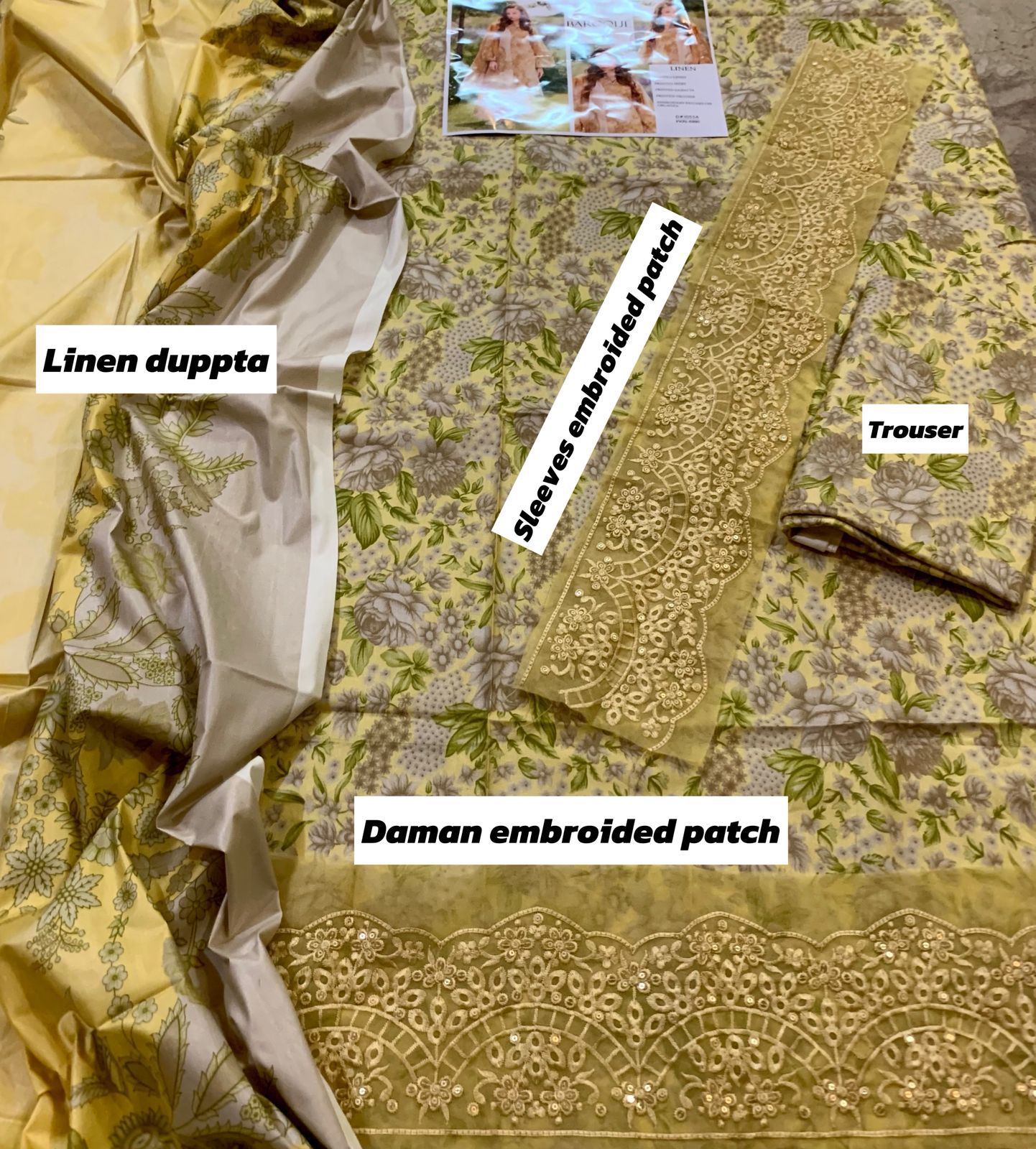 Linen collection AVAILABLE IN 20 ATTRACTIVE COLORS