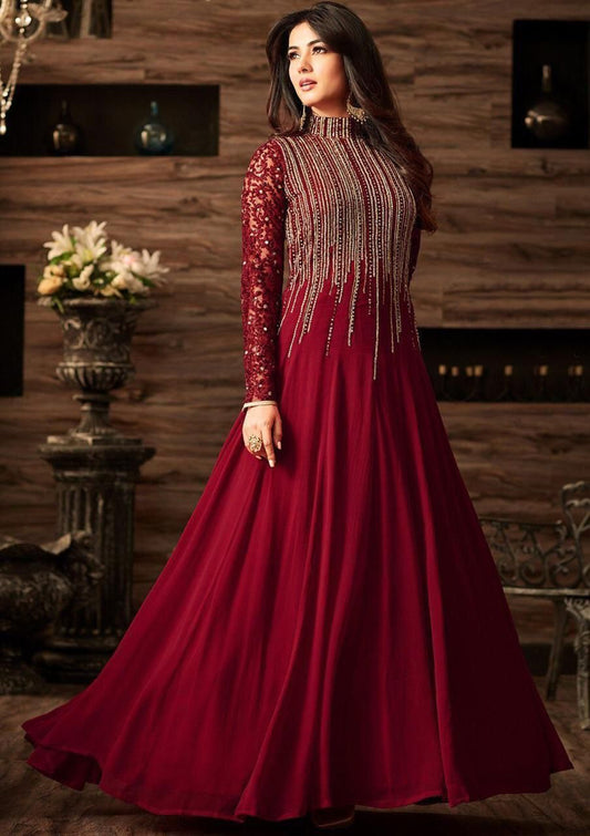 Brand Name :Indian chiffon maxi&nbsp;