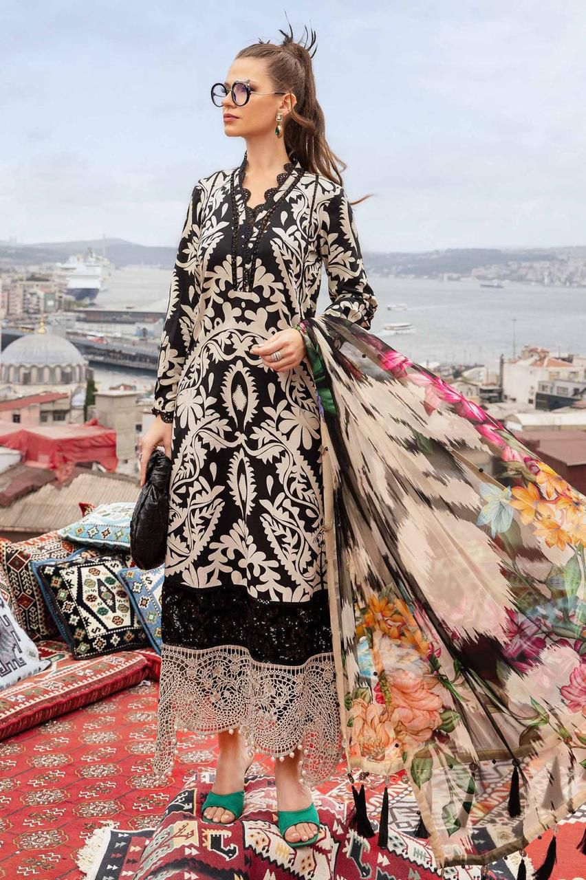 Maria B Lawn Hit Code With Patches