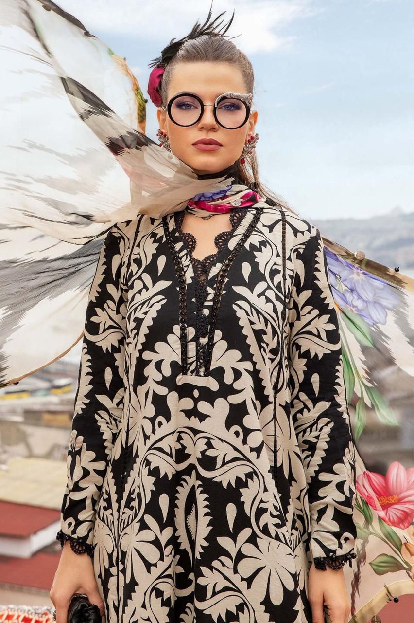 Maria B Lawn Hit Code With Patches