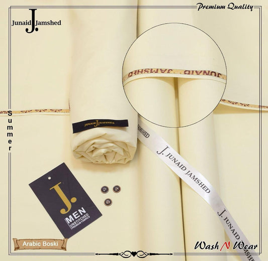 Junaid Jamshed: Signature Wash N Wear - Unstitched Elegance