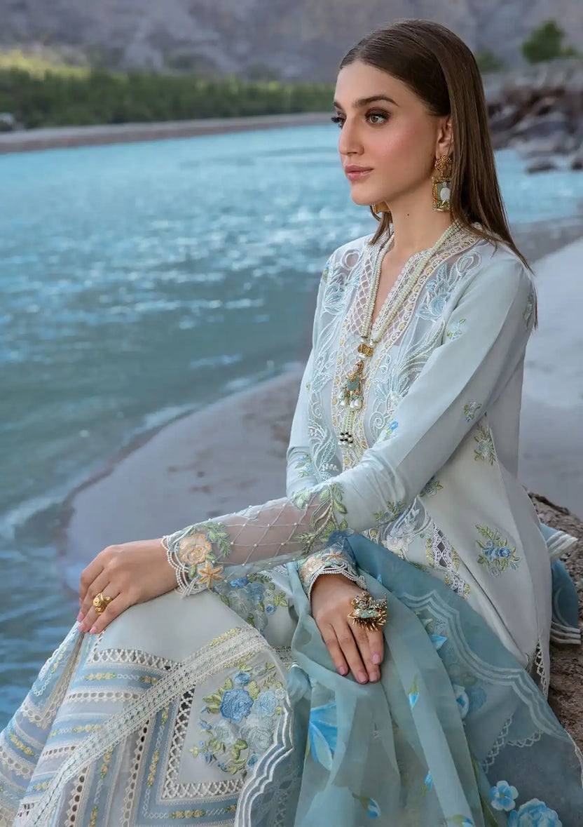 🌸 SUNDAR COLLECTION – PREMIUM SUMMER COLLECTION 2026 🌸  CRIMSON Inspired – Unstitched Replica Suit Luxury 3PC Lawn Cotton Suit