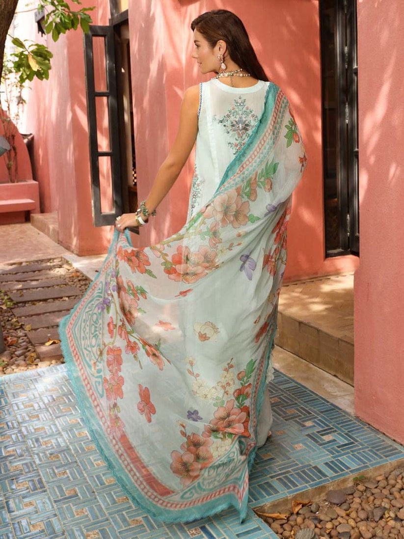 🌸 SUNDAR COLLECTION – PREMIUM SUMMER COLLECTION 2026 🌸  NOOR BY SADIA Inspired – Chikankari Edition Unstitched Replica 3PC Suit