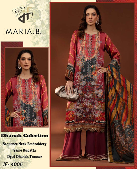 Maria b. &nbsp;Tawakal &nbsp;narmin MOST DEMANDING EDITION 03PCS UNSTITCHED SUIT
