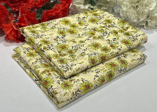 Ladies 2-Piece – Micro Polo Cotton with Floral Print | D-090