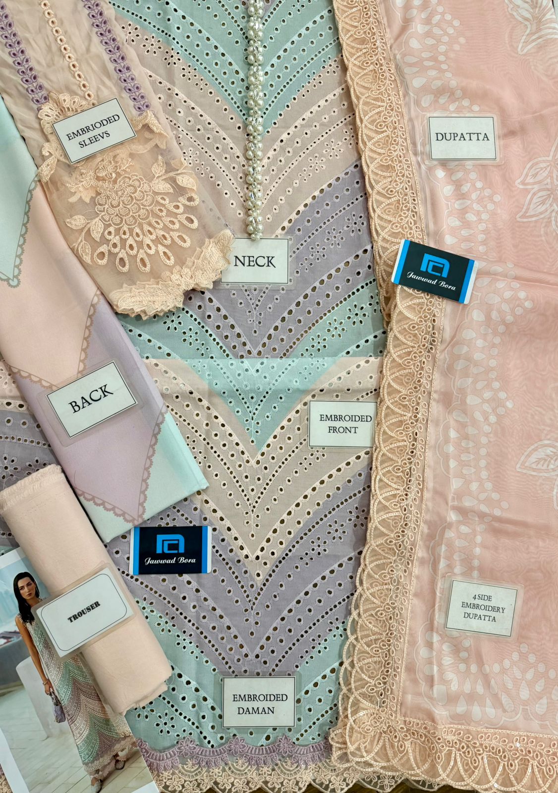 🌸 SUNDAR COLLECTION – PREMIUM SUMMER COLLECTION 2026 🌸  Maria B Inspired (Hit Code) Luxury 3PC Suit