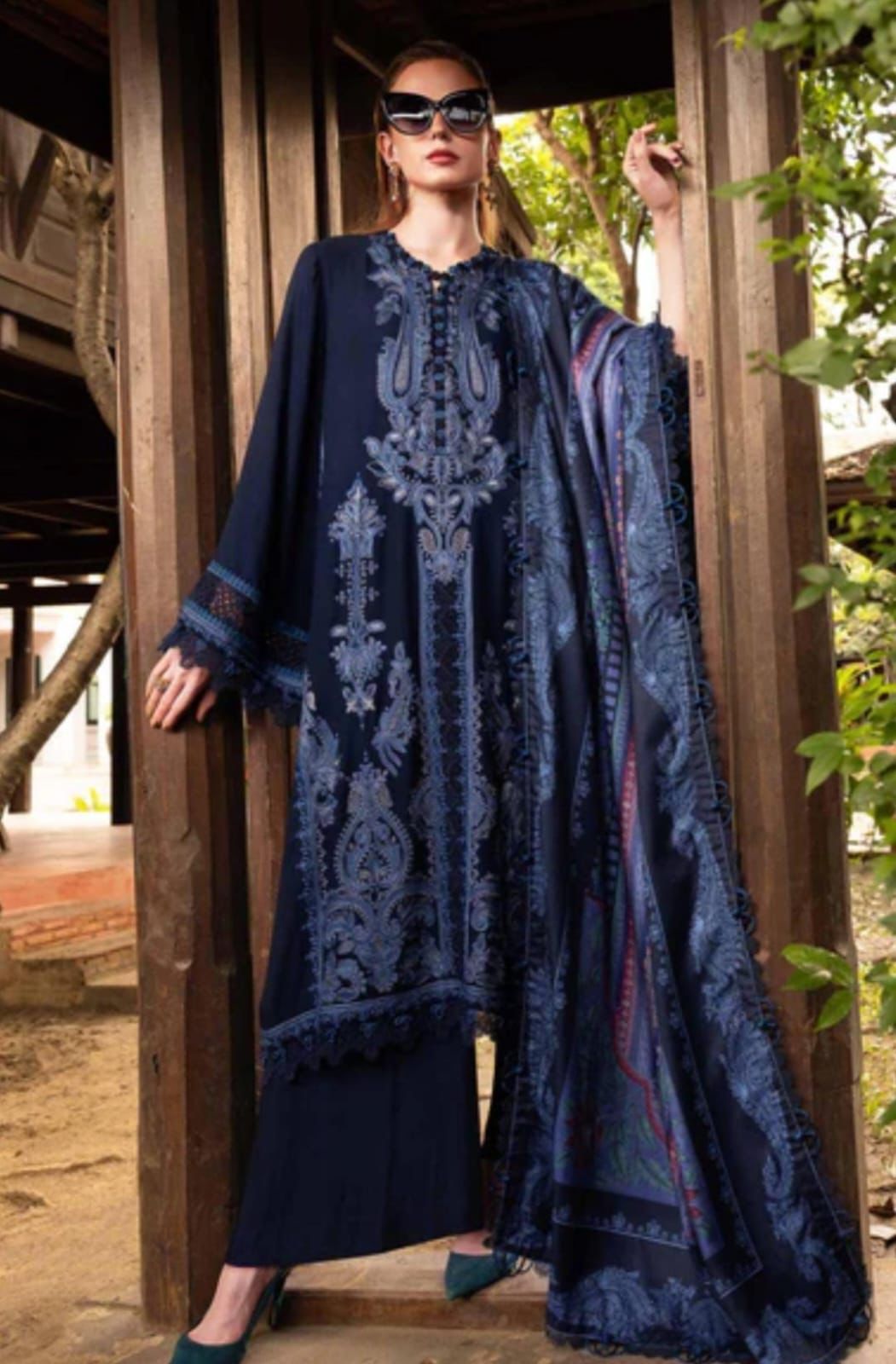 🌸 SUNDAR COLLECTION – SUMMER COLLECTION 2026 🌸  Maria B Inspired – Most Demanding Edition 3PC Unstitched Lawn Suit
