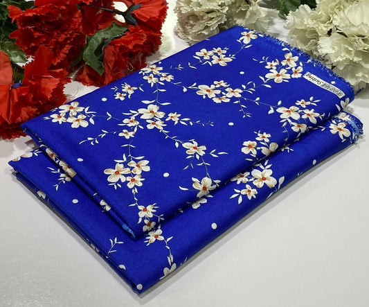 Ladies 2-Piece – Micro Polo Cotton with Floral Print | D-010